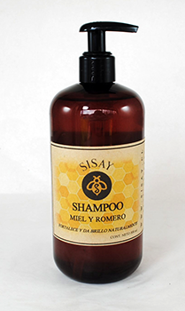 Shampoo Miel y Romero 500 ml.